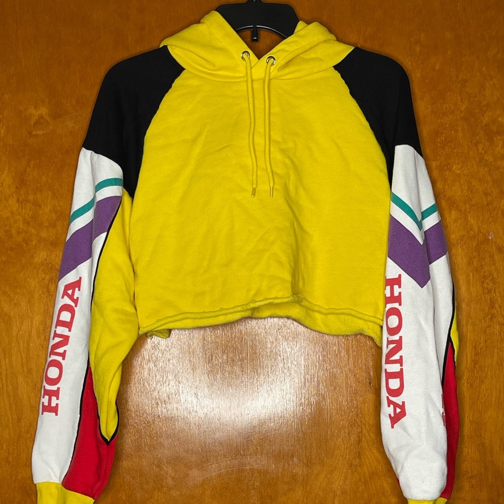 Forever 21 x Honda Cropped Hoodie